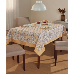 Toalha de Mesa Quadrada Estampada Flora Lepper