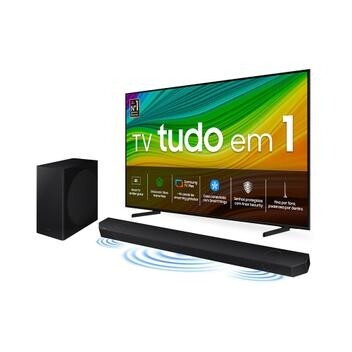 Smart TV Samsung 50" QLED 4K 50Q60D 2024 + Soundbar Samsung HW-B550/ZD