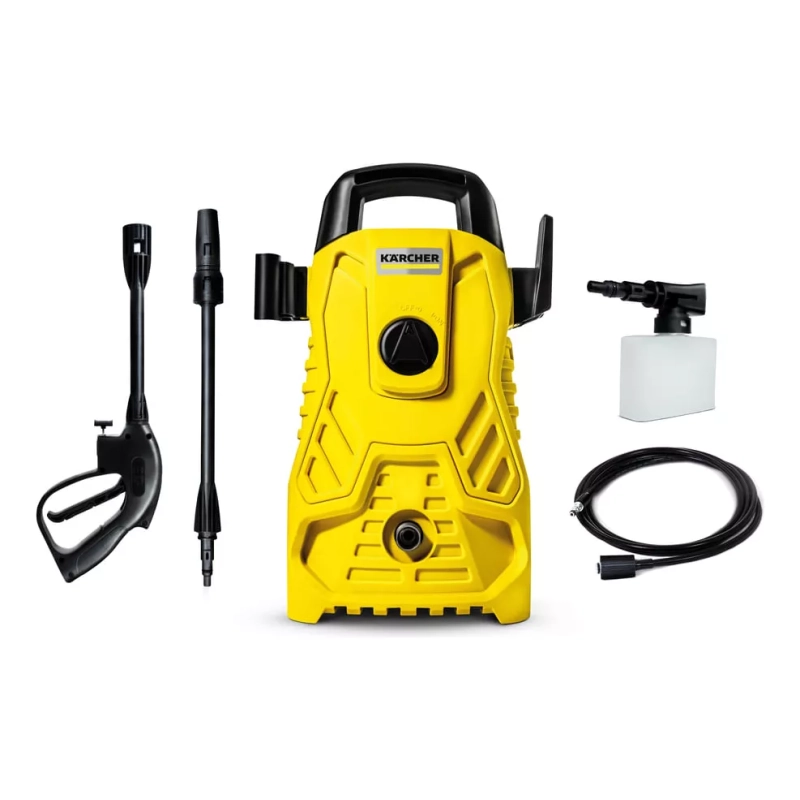 Lavadora De Alta Pressão Kärcher Compacta 1500psi 1400w Cor Amarelo 127V