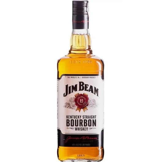 Whisky Jim Beam White Kentucky Straight Bourbon 1 litro