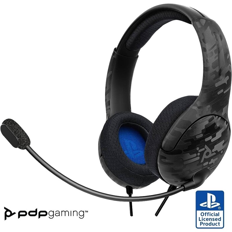 Headset Gamer com Fio PDP LVL40 para Playstation 4