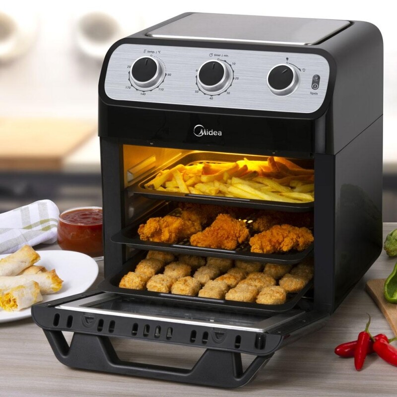 Fritadeira Air Fryer 12L Midea Oven FFA20P2