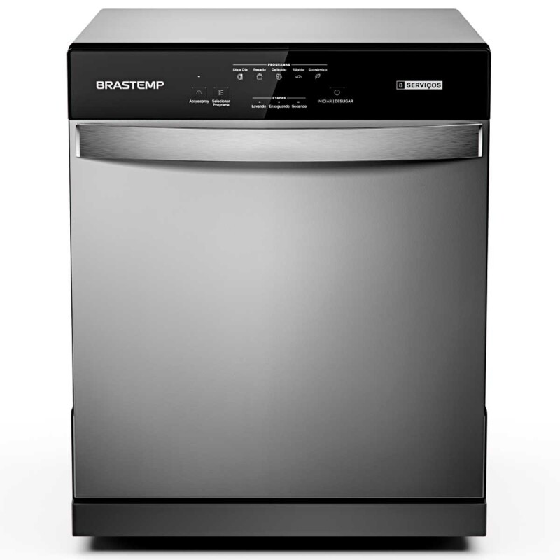 Lava Louças Brastemp 8 Serviços Cinza - BLF08BS