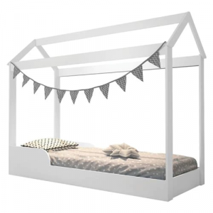 Mini Cama Montessoriana Infantil Imaza Adoleta com Grade de Proteção