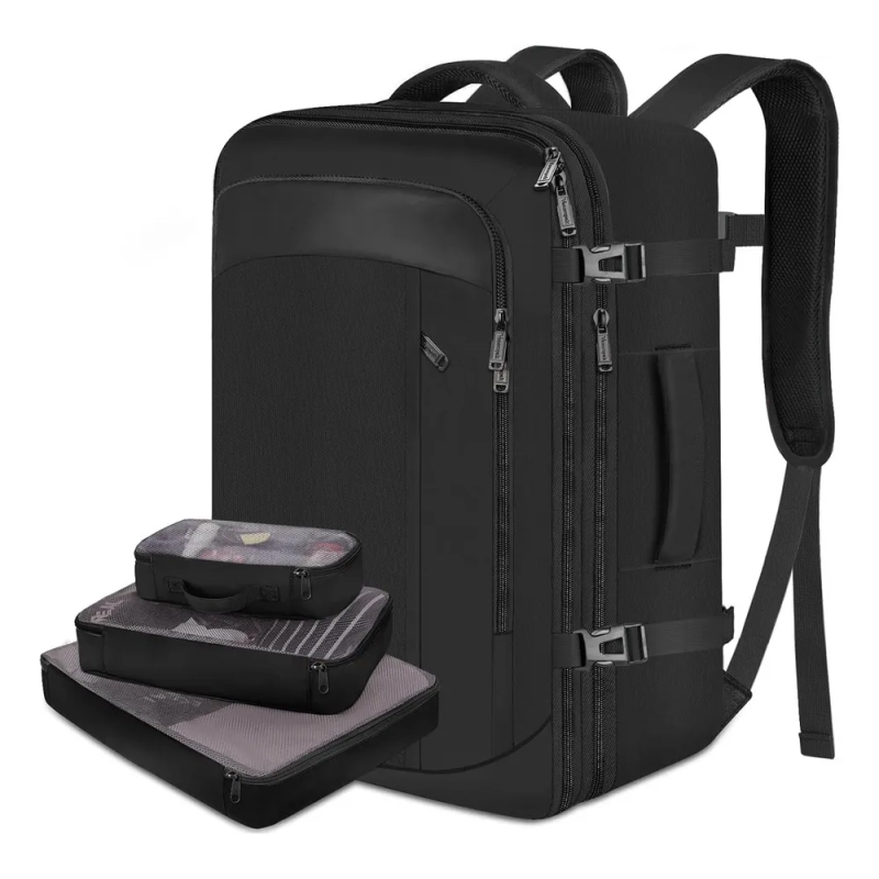 Mochila Viagem Mochila Reforcada 40L Grande Expansível Antifurto E Impermeável para Masculina E Feminina Mochila de