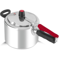 Panela de Pressão Polida 4,5L Fechamento Interno CLOCK 9295302823 Polido