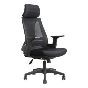 Cadeira De Escritório Rivatti Presidente NR17 Ergonômica Premium Toledo Cor Preto
