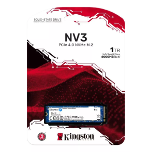 Ssd De 1tb Kingston Padrão Nv3 Formato M.2 2280 Nvme 4.0 Gen