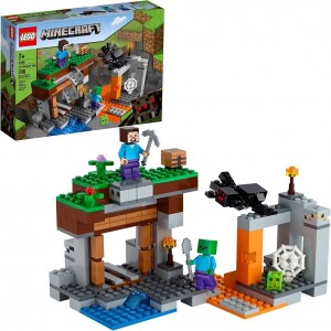 Kit de construção LEGO® Minecraft™ A Mina Abandonada 21166 (248 peças)