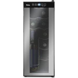 Adega Philco Display Digital 12 Garrafas Bivolt - PAD12E