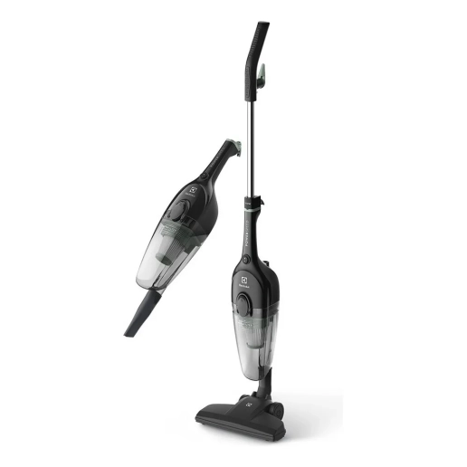 Aspirador de Pó Vertical com fio portátil de mão 2 em 1 com 1.100W de Potencia Cabo 5m capacidade 1,2L filtro HEPA El