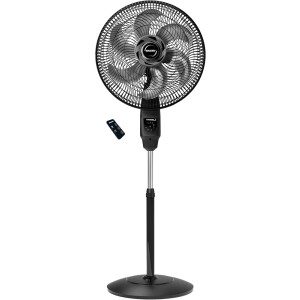 Ventilador de Coluna Mallory Chronos 126W Silencioso Com Controle Remoto Hélice de 6 pás Auto Desligamento Programável de até 7 Horas- PR – GR - 220V