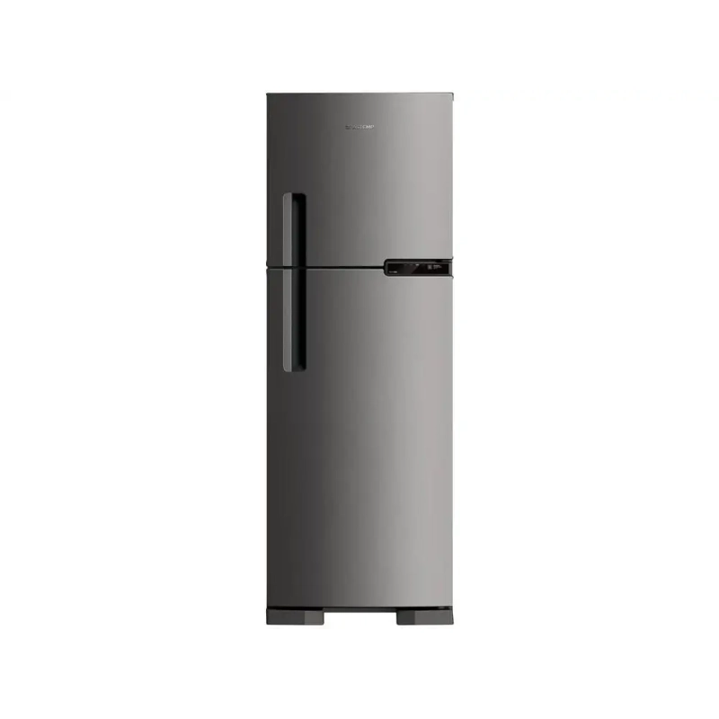 Geladeira Brastemp Frost Free Duplex 375L Inox com - 220V