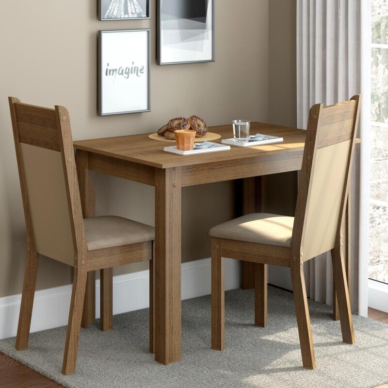 Mesa de Jantar Madesa Lola - 2 Cadeiras