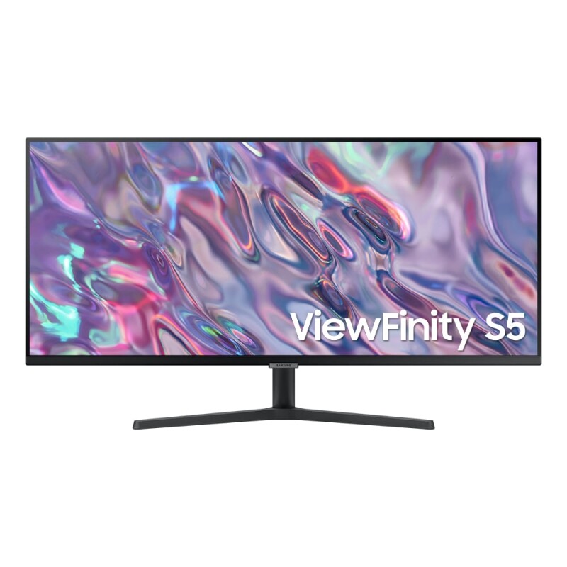 Monitor Samsung Viewfinity S5 34" WQHD Ultrawide 100Hz 5ms HDR10 HDMI DP FreeSync Game Mode - Samsung Brasil | C