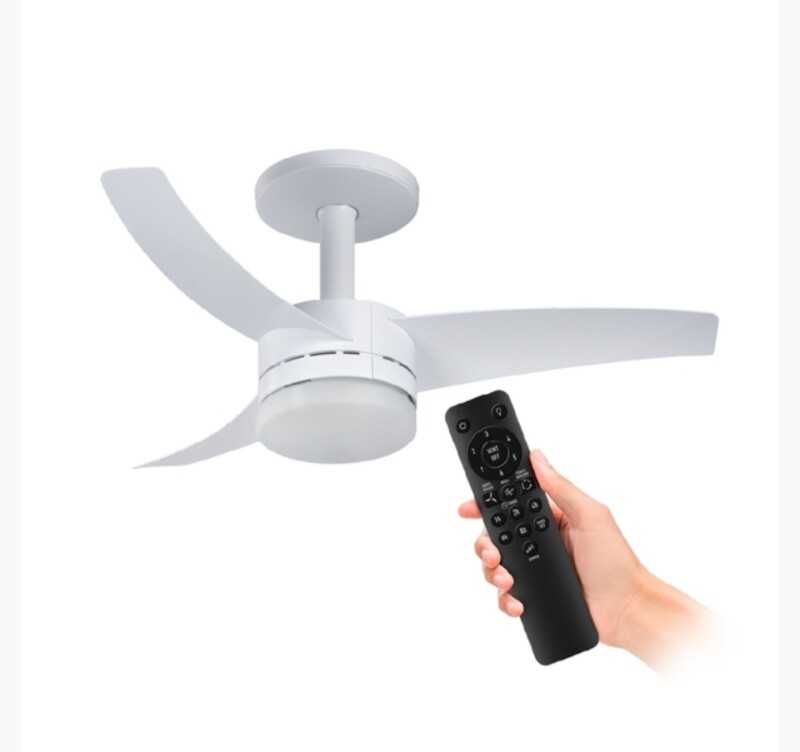 Ventilador de Teto com Controle Remoto Ultimate VX13 3 pás 105cm Branco Bivolt Arno