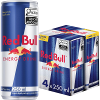 Pack de 4 Latas Energético Red Bull Energy Drink - 250ml