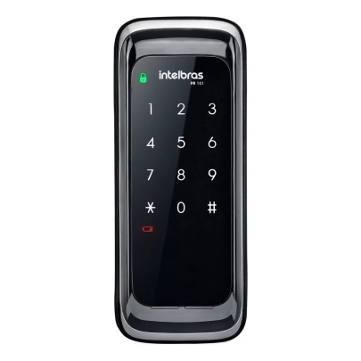 Fechadura Digital de Sobrepor Touch Screen FR 101 Preta Intelbras