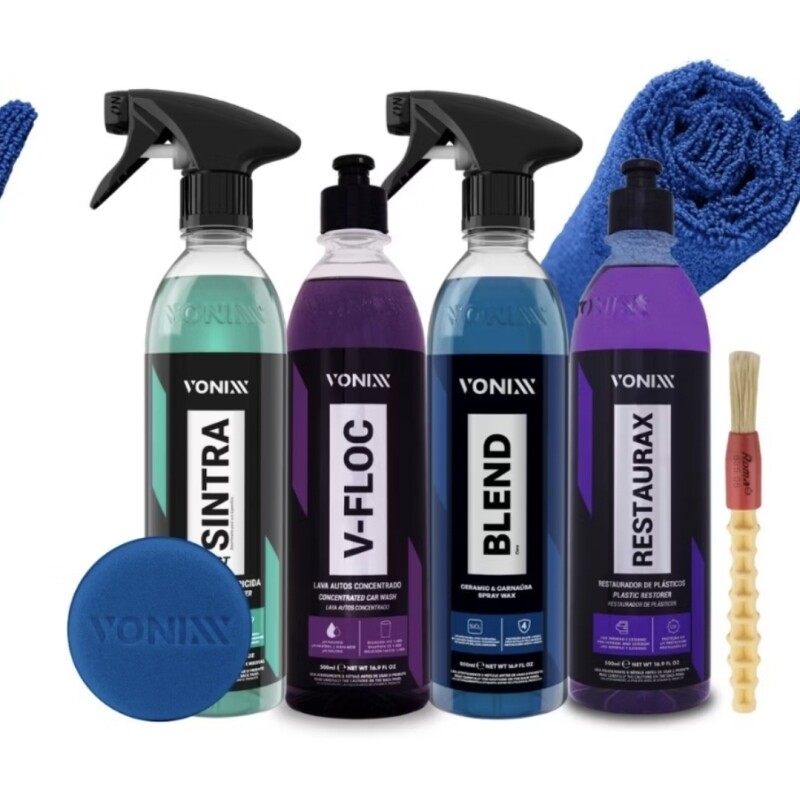 Kit Shampoo V-Floc Restaurax Cera Blend Sintra Fast - Vonixx
