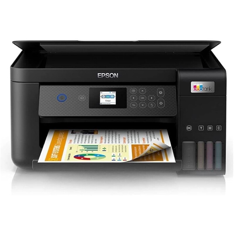 Epson Multifuncional Ecotank L4260 - Tanque de Tinta Colorida Wi-Fi Direct Frente e Verso Automático Bivolt