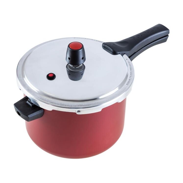 Panela de Pressão Panelux 4,5L Cereja Fechamento Externo Magnific - Panela de Pressão - Magazine Tecnomaxi