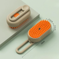 Escova Elétrica A Vapor Massageadora Para Cães e Gatos