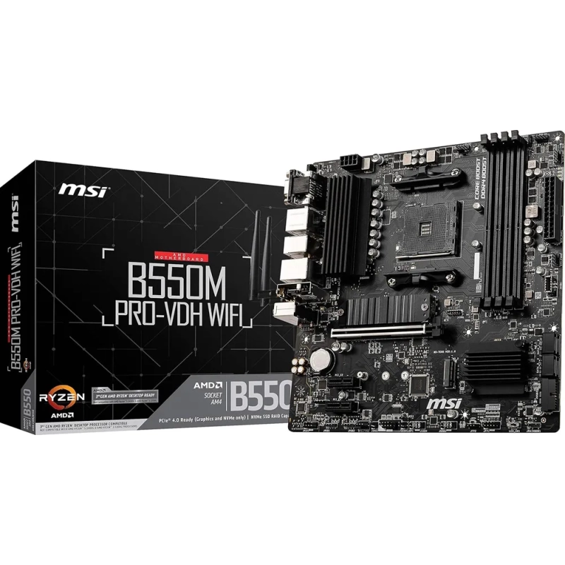 Placa Mae Msi B550m Pro-vdh