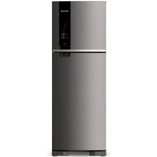Geladeira Frost Free Duplex 375 L Brm45jk Inox Brastemp 127V