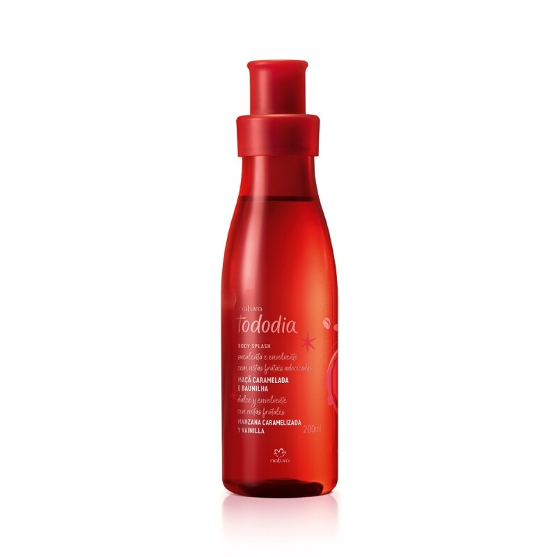 Body Splash Desodorante Colônia Tododia Maçã Caramelada e Baunilha 200ml