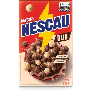 4 Caixas Cereal Matinal Nestlé Nescau Duo - 210g