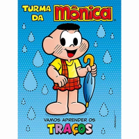 Livro Infantil Atividades Turma da Mônica Traços Ciranda Cultural