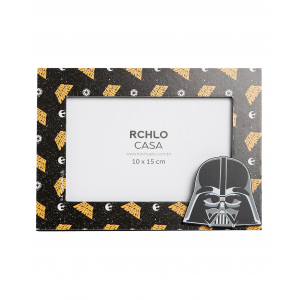 Porta Retrato Star Wars Preto 14x19cm