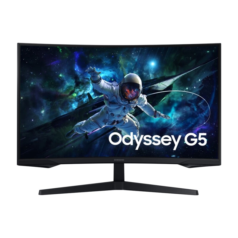 Monitor Gamer Curvo Samsung Odyssey G5 32" QHD 165Hz 1ms HDR10 Freesync HDMI e DP - LS32CG552ELMZD