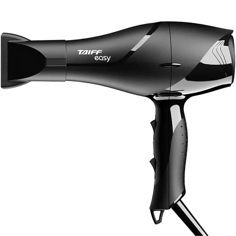 Secador de Cabelo Taiff Easy 2 Temperaturas Secagem Rápida 1700W - Preto