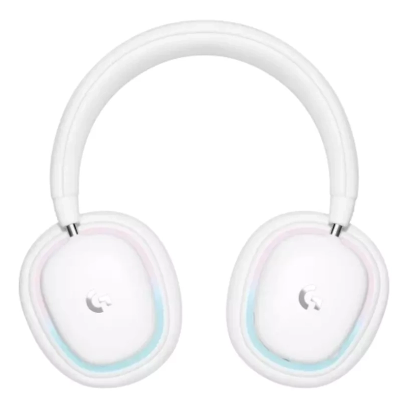 Headset Gamer Sem Fio G735 Rgb Bluetooth Usb Logitech - Branco