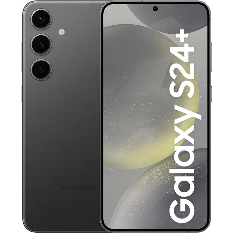 Smartphone Samsung Galaxy S24+ Galaxy AI Selfie de 12MP Tela de 6.7" 1-120Hz 256GB 12GB RAM - Preto
