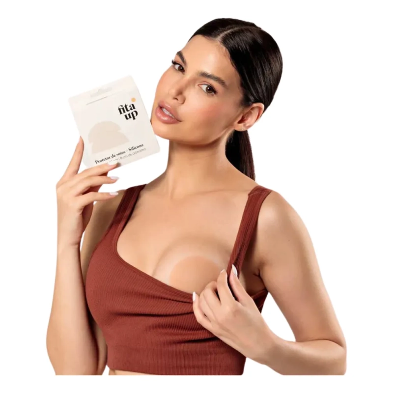 Protetor De Silicone Para Seios Ultra-fino - Fita Up