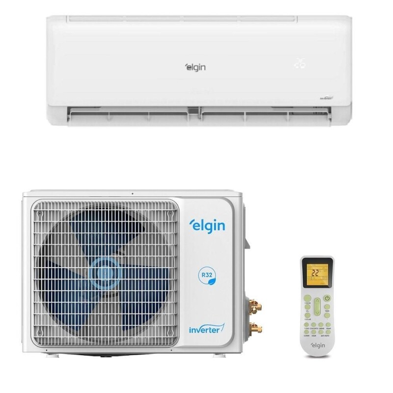 Ar Condicionado Split Elgin Hi Wall Eco Inverter Ii 9.000 Btu/h Frio Monofásico Branco - 220v