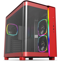 Gabinete Gamer Montech King 95 Pro ARGB Mid Tower Vidro Temperado ATX Sem Fonte Com 6 Fans