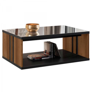 Mesa de Centro Bonito Freijó e Preta