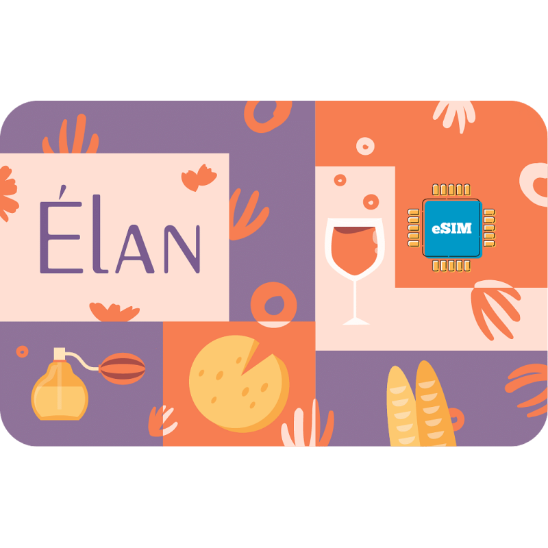eSim França 2GB 15 Dias