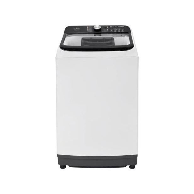 Lavadora de Roupas Midea 15kg Cesto Inox Branca Wave Agitator