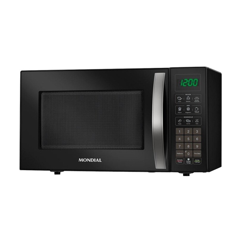 Forno Microondas 34L MO02B Mondial Preto 127V