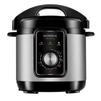 Panela de Pressão Elétrica Mondial Pratic Cook 3L Inox - PE-47
