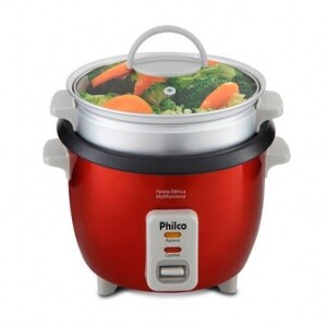 Panela Elétrica Multifuncional Philco 1.7L Vermelha - PPA3V
