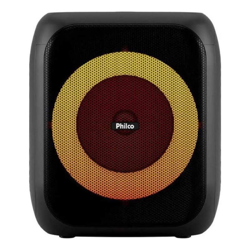 Caixa Acústica Pcx4800 Flash Light 380w Preto Philco