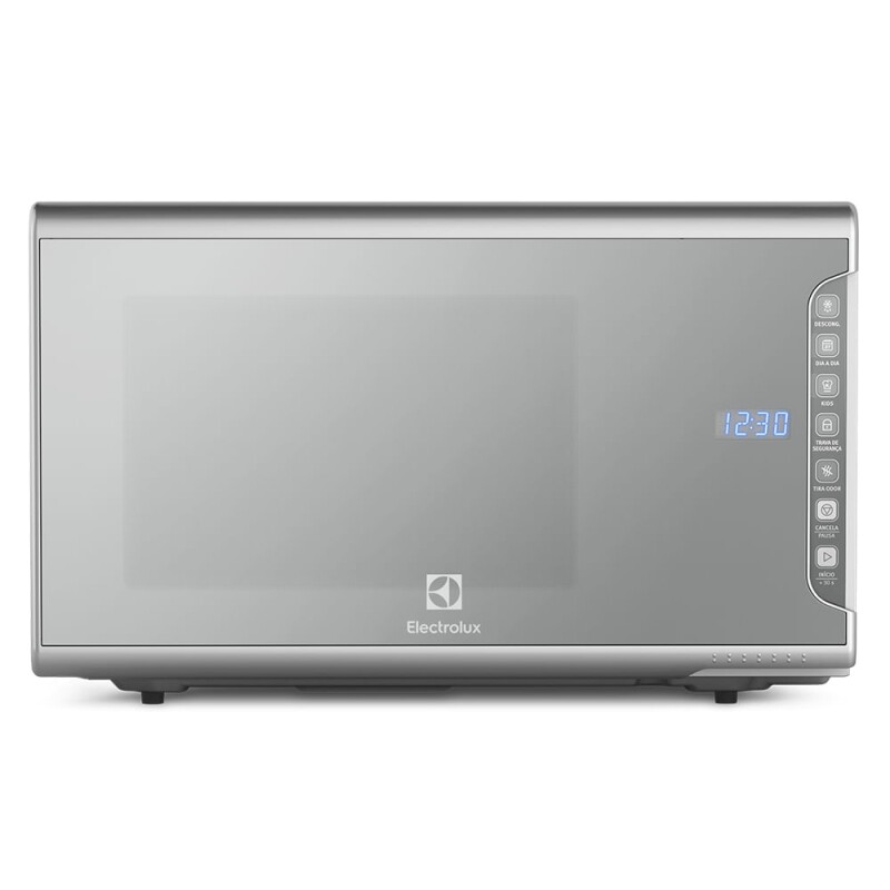 Micro-ondas Electrolux 31L Prata Espelhado com Painel Integrado e Função Tira Odor (MI41S)