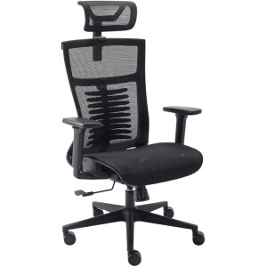 Cadeira de Escritorio Elements Vertta Preta Pro (full mesh)