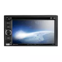 Central Multimídia Multilaser Evolve Light P3321 Tela LCD 6.2" Conexões USB e Micro SD