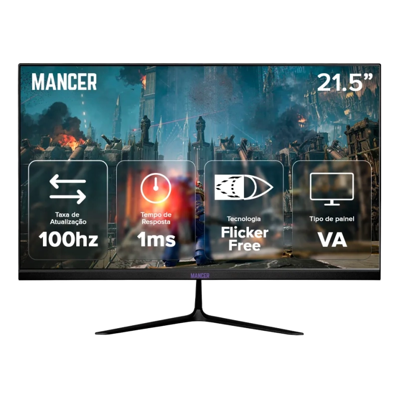 Monitor Gamer Mancer Horizon Z2 21.5 Pol Va Fhd 100hz 1ms